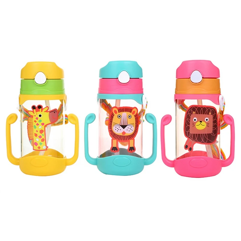 400ml Baby Drinkware Little Lion Infant Learning To Drink Cup Handle Strap Children Cups Straw Cups Bouncing Kettle For Newborns
400ml Baby Drinkware Little Lion Infant Learning To Drink Cup Handle Strap Children Cups Straw Cups Bouncing Kettle For Newborns