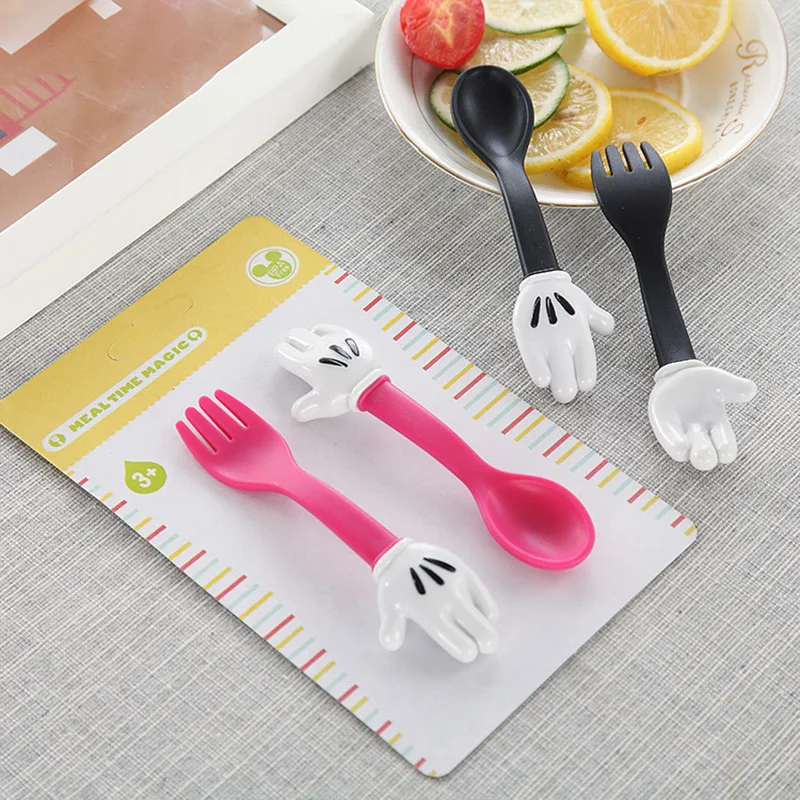 Baby Spoon + Fork Set Drop Resistance Creative Tableware Spoon Fork Cutlery Sets Mouse Cartoon Baby Children Utensil Dinnerware
Baby Spoon + Fork Set Drop Resistance Creative Tableware Spoon Fork Cutlery Sets Mouse Cartoon Baby Children Utensil Dinnerware