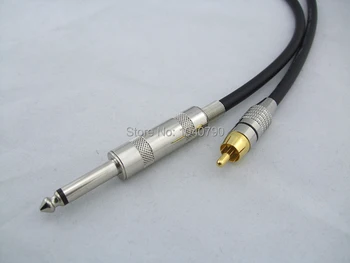 Gold plated 6.5/6.35/6.3 to Lotus flower head Power amplifier line Connecting line Audio and video cables 1M 3.2ft
Gold plated 6.5/6.35/6.3 to Lotus flower head Power amplifier line Connecting line Audio and video cables 1M 3.2ft