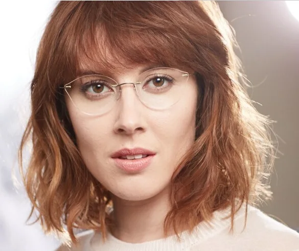 2017 Brand Designer Rimless Cat Eye Women Glasses Frame With Plain Lens fit for myopia glasses
2017 Brand Designer Rimless Cat Eye Women Glasses Frame With Plain Lens fit for myopia glasses