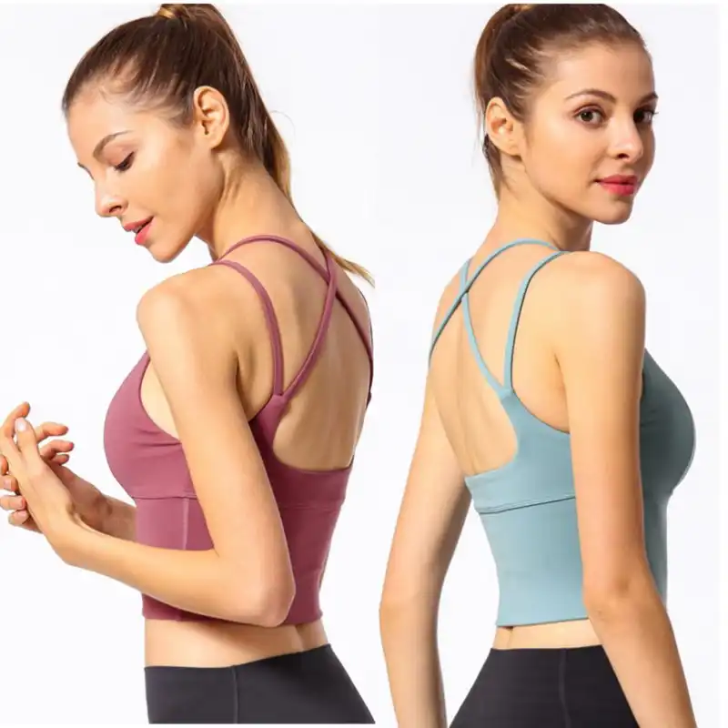 longline yoga bra