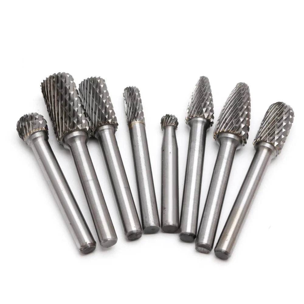 11/11 low price 8Pcs Aluminum Cut Rotary Burr 6mm 1/4 Reach Carbide Burs Drill Bits Shank Sale
11/11 low price 8Pcs Aluminum Cut Rotary Burr 6mm 1/4 Reach Carbide Burs Drill Bits Shank Sale