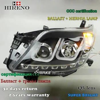 Hireno Headlamp for 2010-2011 Toyota Land Cruiser Prado Headlight Assembly LED DRL Angel Lens Double Beam HID Xenon 2pcs
Hireno Headlamp for 2010-2011 Toyota Land Cruiser Prado Headlight Assembly LED DRL Angel Lens Double Beam HID Xenon 2pcs
