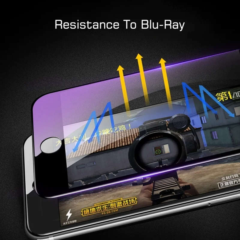 Reilim 9H Anti Fingerprint Anti Blue Light Explosion Proof 7D HD for IPhone Full Screen Glass Toughened Film
Reilim 9H Anti Fingerprint Anti Blue Light Explosion Proof 7D HD for IPhone Full Screen Glass Toughened Film