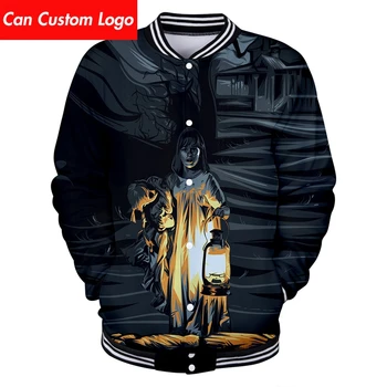 2019 New Annabelle Baseball uniform men spring Casual Harajuku Annabelle Baseball Jackets plus size for men streetwear plus size
2019 New Annabelle Baseball uniform men spring Casual Harajuku Annabelle Baseball Jackets plus size for men streetwear plus size