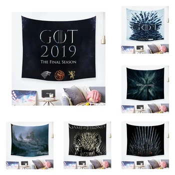 GOT 2019 Game of Thrones Decorative Tapestries Bathroom Outdoor Tapestry Wall Hanging Sheet Picnic Cloth Home Gift
GOT 2019 Game of Thrones Decorative Tapestries Bathroom Outdoor Tapestry Wall Hanging Sheet Picnic Cloth Home Gift