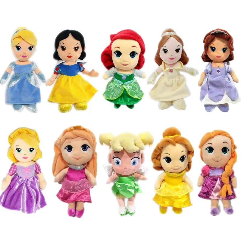 1pieces/lot small Q version 20cm plush rapunzel Ariel Bell Cinderella Aurora Sofia Snow white doll collective edition toy
1pieces/lot small Q version 20cm plush rapunzel Ariel Bell Cinderella Aurora Sofia Snow white doll collective edition toy