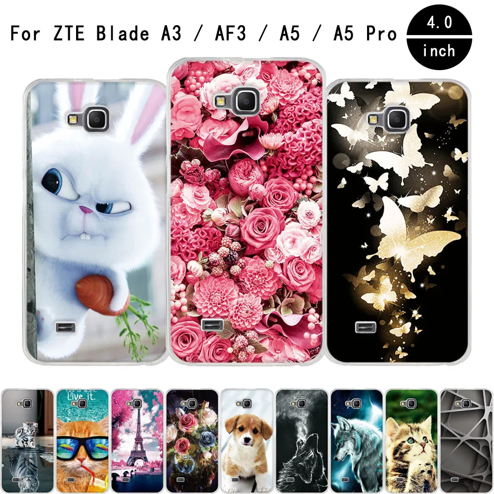 Case For ZTE Blade AF3 A5 4.0'' Soft TPU Silicone Back Cover For ZTE Blade AF3 A3 A 5 A5 pro Case For ZTE Blade a5 Phone Cases
Case For ZTE Blade AF3 A5 4.0'' Soft TPU Silicone Back Cover For ZTE Blade AF3 A3 A 5 A5 pro Case For ZTE Blade a5 Phone Cases