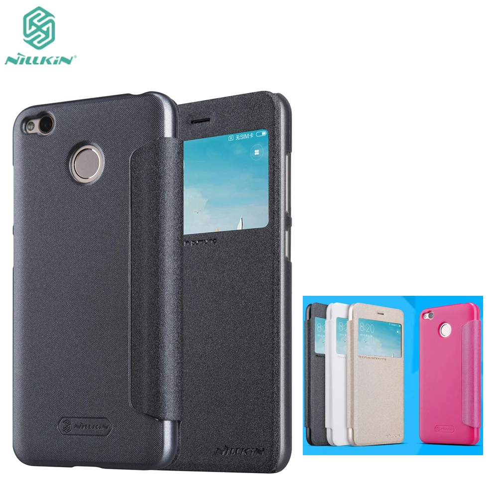 For xiaomi redmi 4x case NILLKIN sparkle PU leather flip cover smart wake up window for xiaomi redmi 4X mobile phone case
For xiaomi redmi 4x case NILLKIN sparkle PU leather flip cover smart wake up window for xiaomi redmi 4X mobile phone case