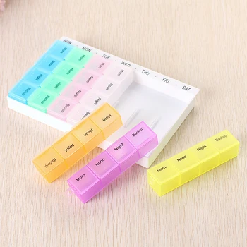 One week pill box portable pill box flip type 7 days 28 grid family storage box travel loaded closed pill box
One week pill box portable pill box flip type 7 days 28 grid family storage box travel loaded closed pill box