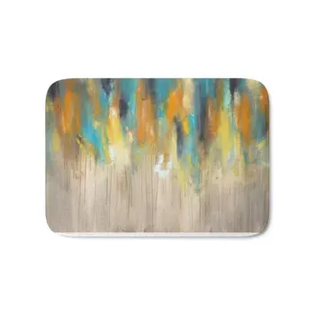 Navy And Gold Drips Bath Mat 21" x 34" Pattern Coral Fleece Rug Anti-Slip Doormat Home Decor
Navy And Gold Drips Bath Mat 21" x 34" Pattern Coral Fleece Rug Anti-Slip Doormat Home Decor
