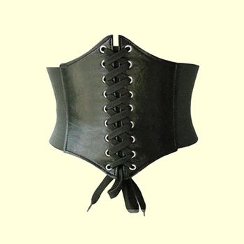 Hot Women Artificial Leather Wide Waist Waistband Belt Corset Elastic Waspie Europe Waist Belt Super-Self-Cultivation
Hot Women Artificial Leather Wide Waist Waistband Belt Corset Elastic Waspie Europe Waist Belt Super-Self-Cultivation