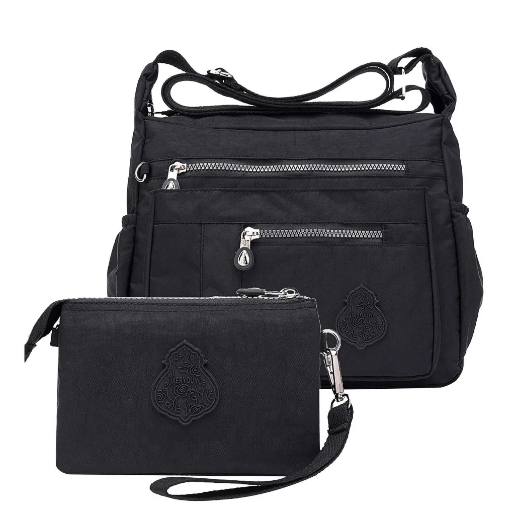 OCARDIAN Handbag New Elegant Women High Quality Nylon Shoulder Bag Waterproof Shopping Handbag Two-piece Set Messenger Bags J18
OCARDIAN Handbag New Elegant Women High Quality Nylon Shoulder Bag Waterproof Shopping Handbag Two-piece Set Messenger Bags J18