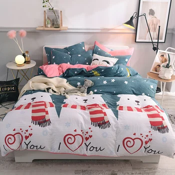 Cotton Bedding Set Nordico 100% With Duvet Cover Bed Sheet Pillowcase Children 4pcs Elk Bedding Bed Linen King Queen Twin Size
Cotton Bedding Set Nordico 100% With Duvet Cover Bed Sheet Pillowcase Children 4pcs Elk Bedding Bed Linen King Queen Twin Size