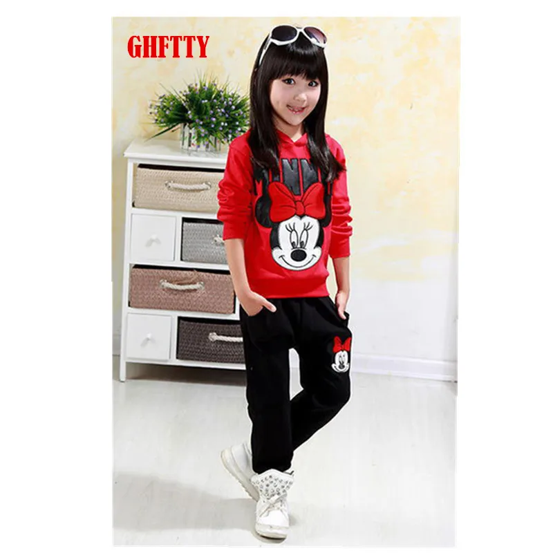Girls Clothing Sets 2018 Autumn Winter Cartoon Minnie Mouse Children's Wear Cotton Casual Tracksuits Kids Clothes Sports Suit
Girls Clothing Sets 2018 Autumn Winter Cartoon Minnie Mouse Children's Wear Cotton Casual Tracksuits Kids Clothes Sports Suit