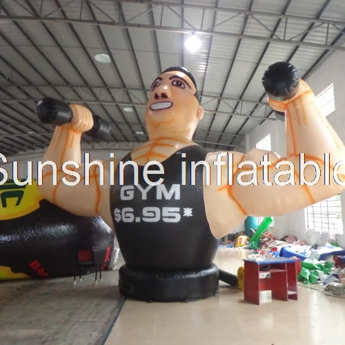 Customized 13ft super giant inflatable muscle man inflatable sports man for gym fitness promotion made in China
Customized 13ft super giant inflatable muscle man inflatable sports man for gym fitness promotion made in China