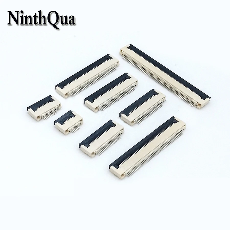 4pcs 1.0mm Pitch Under Clamshell FPC FFC Flat Cable Connector Socket 4P 6P 8P 10P 12P 14P 16P 15P 16P 18P 20P 22P 24P 26P 30P
4pcs 1.0mm Pitch Under Clamshell FPC FFC Flat Cable Connector Socket 4P 6P 8P 10P 12P 14P 16P 15P 16P 18P 20P 22P 24P 26P 30P