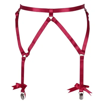 Fashion Leg Garter Belts Strappy Harness Stockings Suspender Belts Plus Size Punk Goth Metal Adjustable Red Strap Festival Rave
Fashion Leg Garter Belts Strappy Harness Stockings Suspender Belts Plus Size Punk Goth Metal Adjustable Red Strap Festival Rave
