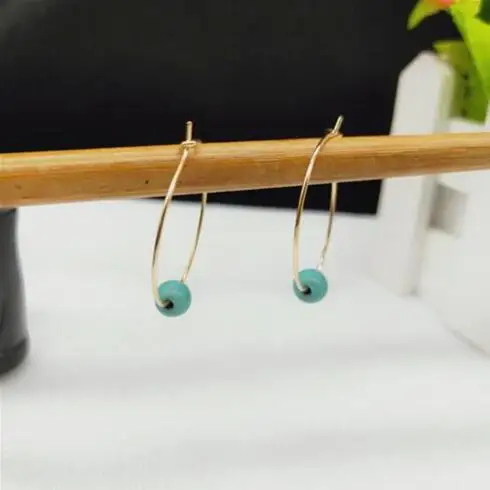 e 1284 Mori green stone small round earrings simple design geometric elements circle earrings female fashion wild jewelry access
e 1284 Mori green stone small round earrings simple design geometric elements circle earrings female fashion wild jewelry access