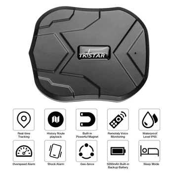 Car GPS Tracker TK905 5000mAh 90 Day Standby 2G Vehicle Tracker GPS Locator Waterproof Magnet Voice Monitor Free Web APP Tracker
Car GPS Tracker TK905 5000mAh 90 Day Standby 2G Vehicle Tracker GPS Locator Waterproof Magnet Voice Monitor Free Web APP Tracker