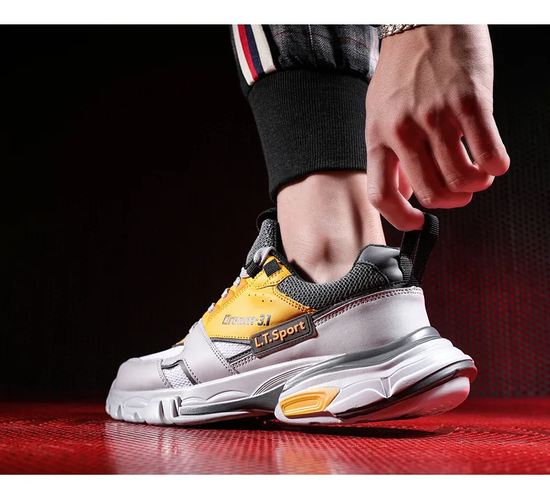 2019 new spring men's shoes breathable white shoes 46 large size men's casual sports shoes
2019 new spring men's shoes breathable white shoes 46 large size men's casual sports shoes