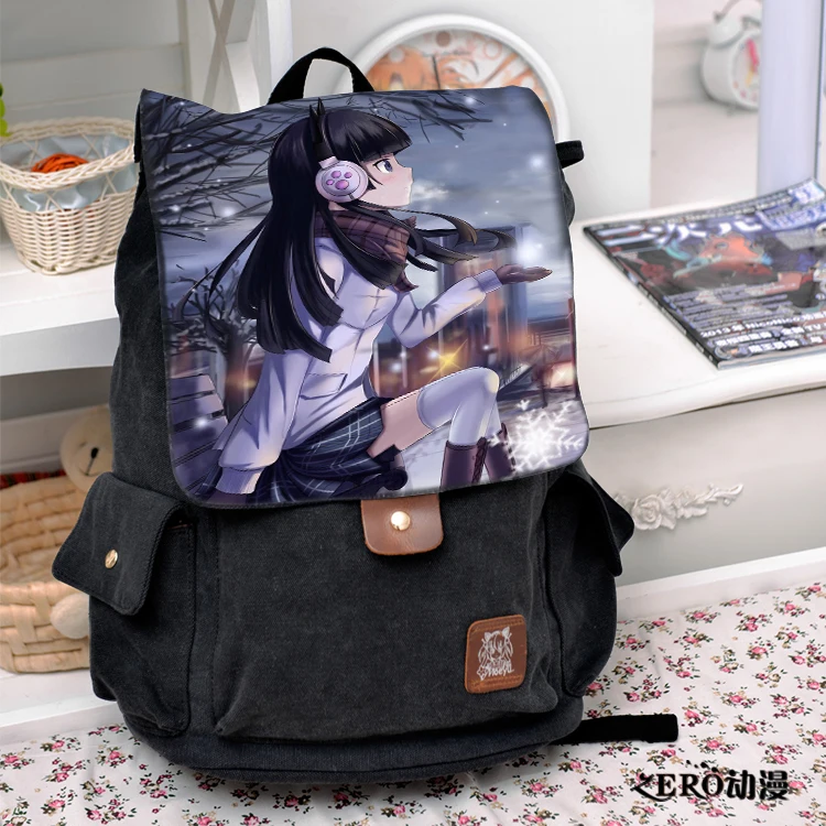 Anime Cosplay Gokou Ruri Backpack Fashion casual large capacity Bags For Men Women School Bags
Anime Cosplay Gokou Ruri Backpack Fashion casual large capacity Bags For Men Women School Bags