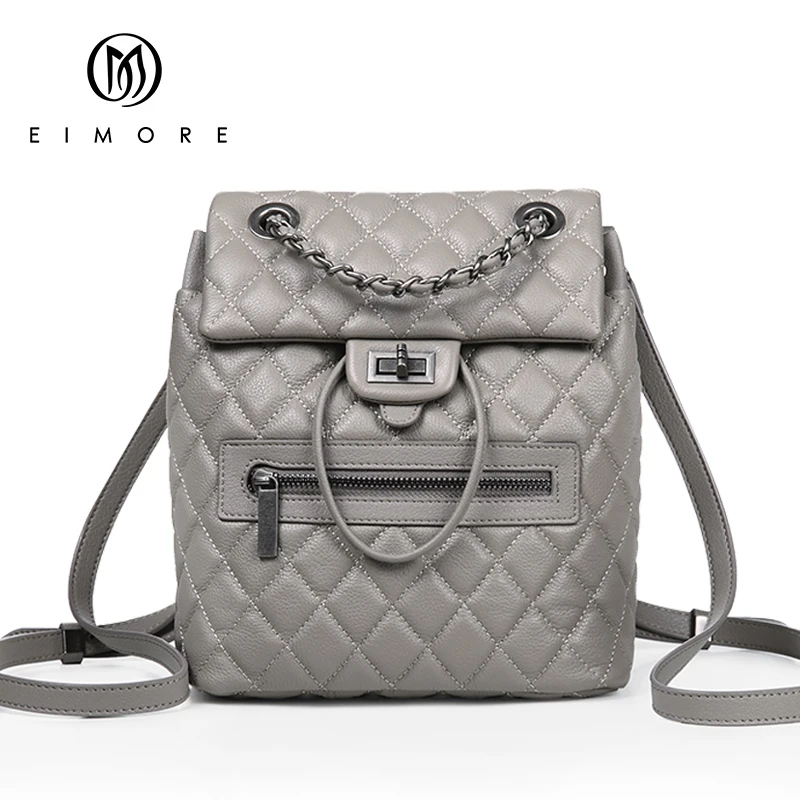 EIMORE Desinger Genuine Leather Backpack Women Bags Female Casual Dailypack Womens School Bags Backpacks For Teenage Girls
EIMORE Desinger Genuine Leather Backpack Women Bags Female Casual Dailypack Womens School Bags Backpacks For Teenage Girls