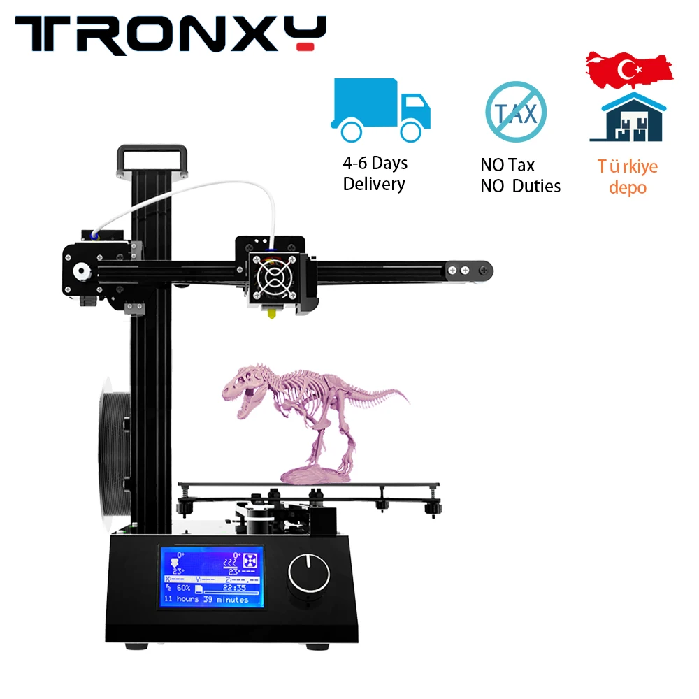 Hot Sale Diy X2 3D Printer Fast Assembled Drucker Full Mental Frame with HD LCD Screen Impressora
Hot Sale Diy X2 3D Printer Fast Assembled Drucker Full Mental Frame with HD LCD Screen Impressora