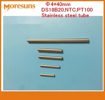 Fast Free Ship 10pcs 4*40mm Single head stainless steel tube/Thermocouple,RTD,PT100,NTC,DS18B20 Stainless steel sensor probe 
Fast Free Ship 10pcs 4*40mm Single head stainless steel tube/Thermocouple,RTD,PT100,NTC,DS18B20 Stainless steel sensor probe