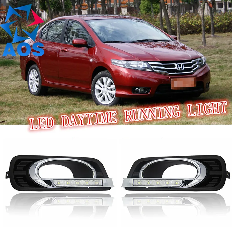 2PCs/set LED DRL Car day light led drl Daytime Running Lights For Honda CITY 2012 2013 2014 with Turn Signal lamp Function
2PCs/set LED DRL Car day light led drl Daytime Running Lights For Honda CITY 2012 2013 2014 with Turn Signal lamp Function