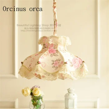 European Style Lace chandeliers cloakroom dining room bedroom princess wind girl bedroom PINK CHANDELIER free shipping 
European Style Lace chandeliers cloakroom dining room bedroom princess wind girl bedroom PINK CHANDELIER free shipping