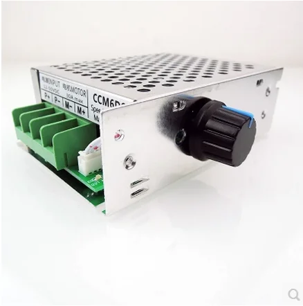 1500W 30A PWM DC motor governor DC12V24V36V50V motor controller metal shell speed switch module
1500W 30A PWM DC motor governor DC12V24V36V50V motor controller metal shell speed switch module