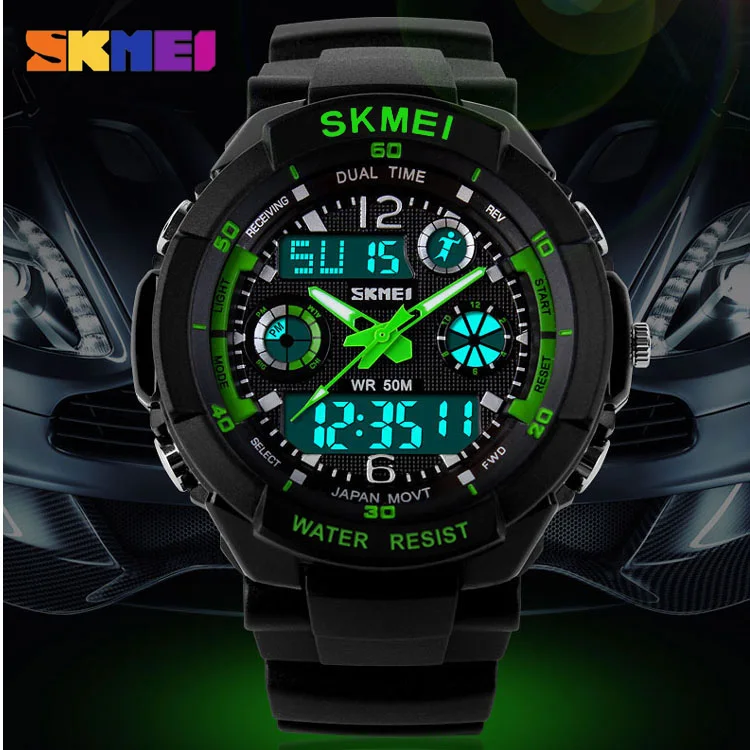 

Skmei Brand Men's Sports Watch G Style LED Digital Quartz Wristwatches Shock Resistant Outdoor Military Watches New 0931