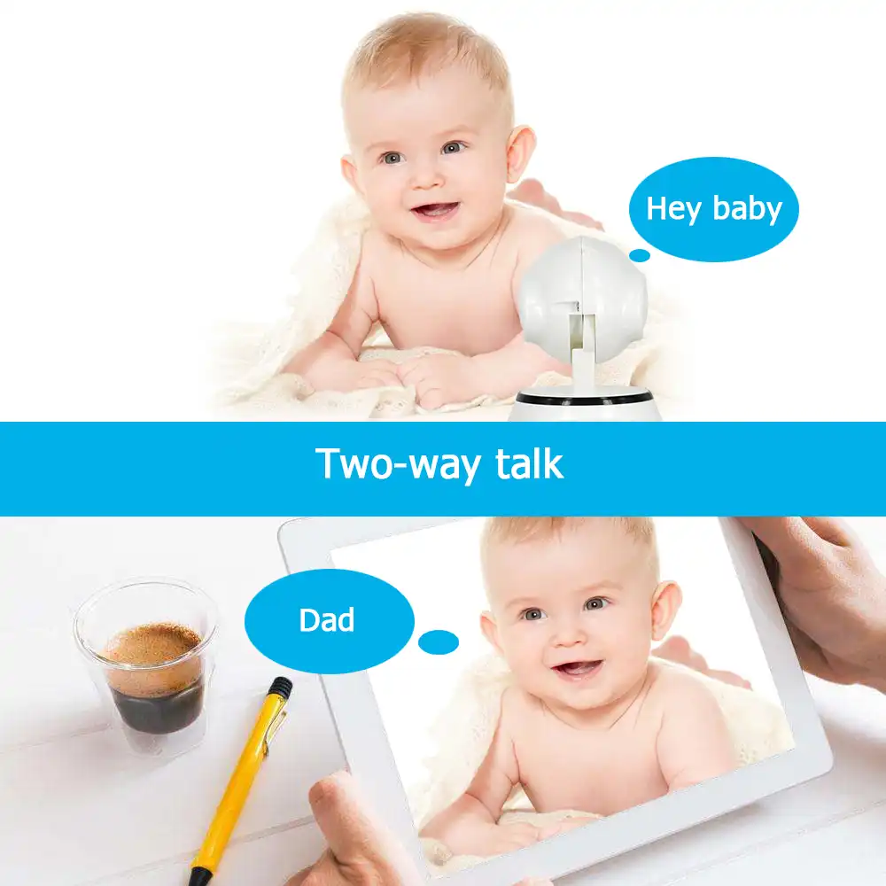 hd baby sleeping monitors wifi wireless smart night vision for