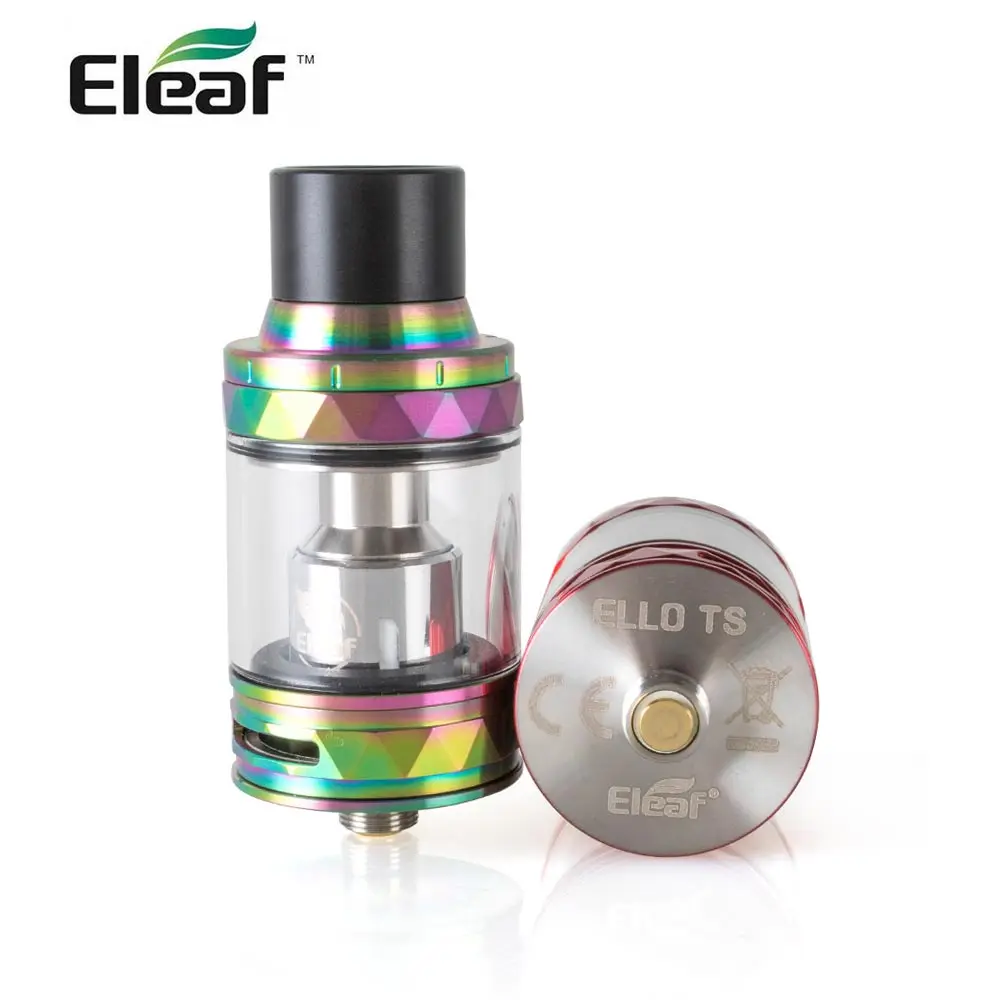 Original Eleaf ELLO TS Atomizer 4ml with HW1 0.2ohm and HW2 0.3ohm head for Tessera box mod electronic cigarette vape tank
Original Eleaf ELLO TS Atomizer 4ml with HW1 0.2ohm and HW2 0.3ohm head for Tessera box mod electronic cigarette vape tank