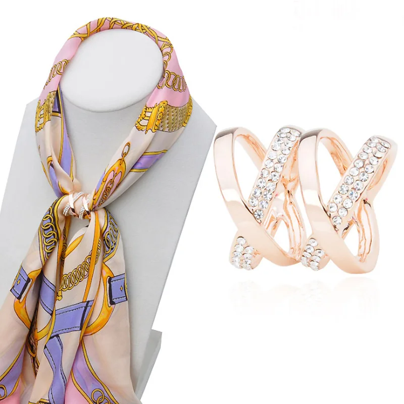 Newst Gold Silver Geometric Shaped Scarf Buckle Wedding Brooch Mother's Day Gift Pins Crystal Holder Silk Scarf Women Jewelry
Newst Gold Silver Geometric Shaped Scarf Buckle Wedding Brooch Mother's Day Gift Pins Crystal Holder Silk Scarf Women Jewelry