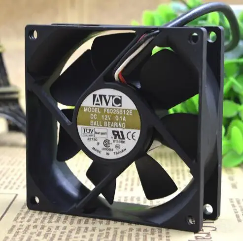 AVC 8025 F8025B12E 12V 0.1A 80*80*25 мм 3 провода двойной шар тепла излучающий вентилятор
AVC 8025 F8025B12E 12V 0.1A 80*80*25 мм 3 провода двойной шар тепла излучающий вентилятор