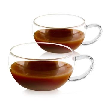 250ml coffee mug Simple coffee cup Milk tea glass With handle Simple style Two pack
250ml coffee mug Simple coffee cup Milk tea glass With handle Simple style Two pack