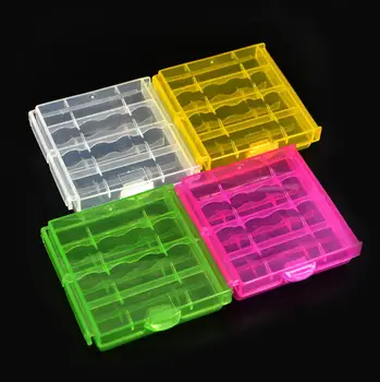 4 pcs/lot New Hard Plastic Case Cover Holder for AA / AAA Battery Storage Box Digital Hot
4 pcs/lot New Hard Plastic Case Cover Holder for AA / AAA Battery Storage Box Digital Hot