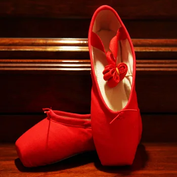Satin Canvas Red Point Shoes Ballet Dance Shoes Girl/Women Professional Dancing Shoes
Satin Canvas Red Point Shoes Ballet Dance Shoes Girl/Women Professional Dancing Shoes