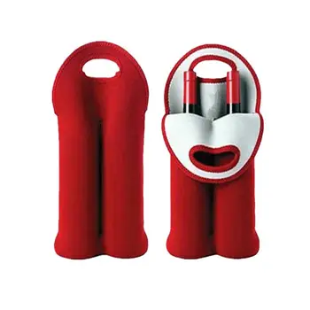 1PC Wine Carrier Tote Bag for Travel Red Insulated 2 Bottle Carrying Bag Cooler Neoprene Wine Bottle Holder Party Wrap Gift
1PC Wine Carrier Tote Bag for Travel Red Insulated 2 Bottle Carrying Bag Cooler Neoprene Wine Bottle Holder Party Wrap Gift
