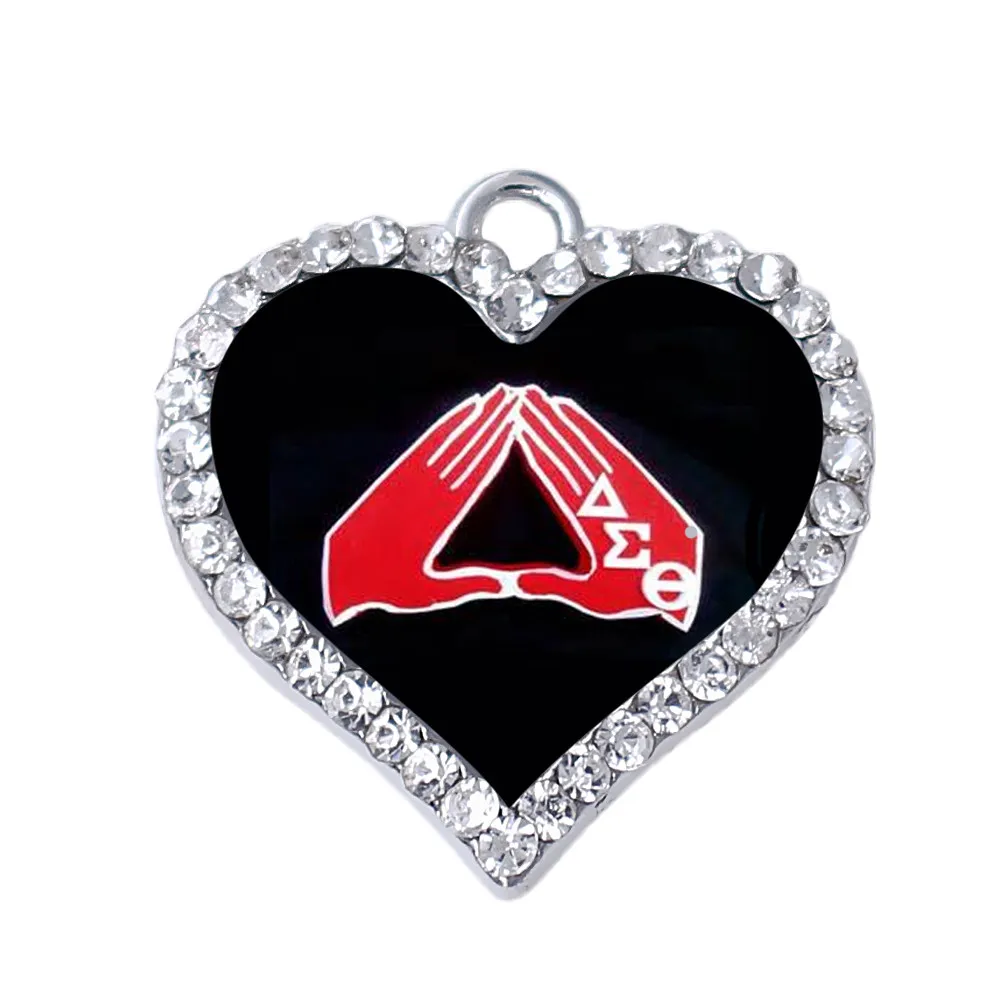 Abadon Inlaid metal eco friendly sorority delta sigma theta charm heart sticker pendants university society jewelry
Abadon Inlaid metal eco friendly sorority delta sigma theta charm heart sticker pendants university society jewelry