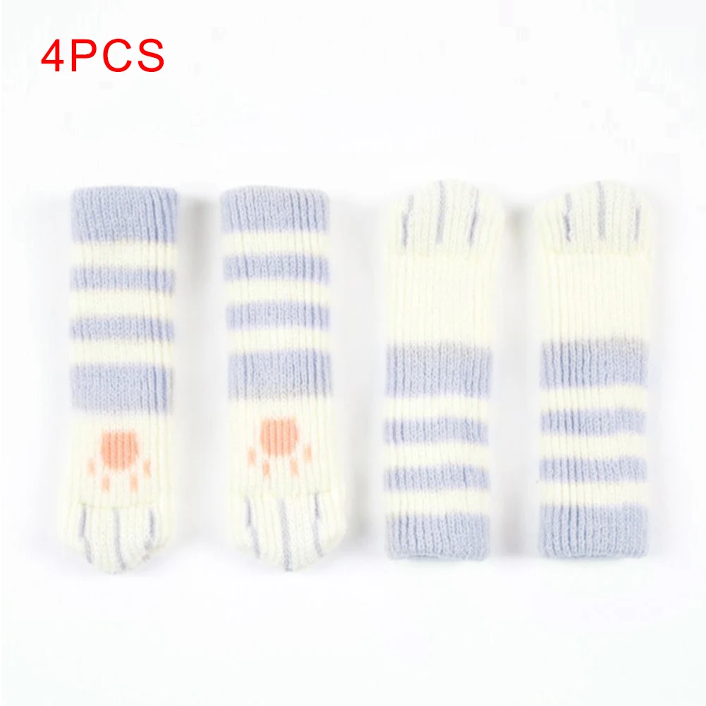 4Pcs Non-Slip Chair Leg Sock Cat Style Table Leg Cover Home Furniture Leg Floor Protector Knitted Furniture Pads
4Pcs Non-Slip Chair Leg Sock Cat Style Table Leg Cover Home Furniture Leg Floor Protector Knitted Furniture Pads