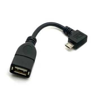 CYSM 10pcs/lot Right Angled 90 Degree Connector Micro USB Male to USB 2.0 Female OTG Cable Adapter for Tablet Car Aux
CYSM 10pcs/lot Right Angled 90 Degree Connector Micro USB Male to USB 2.0 Female OTG Cable Adapter for Tablet Car Aux