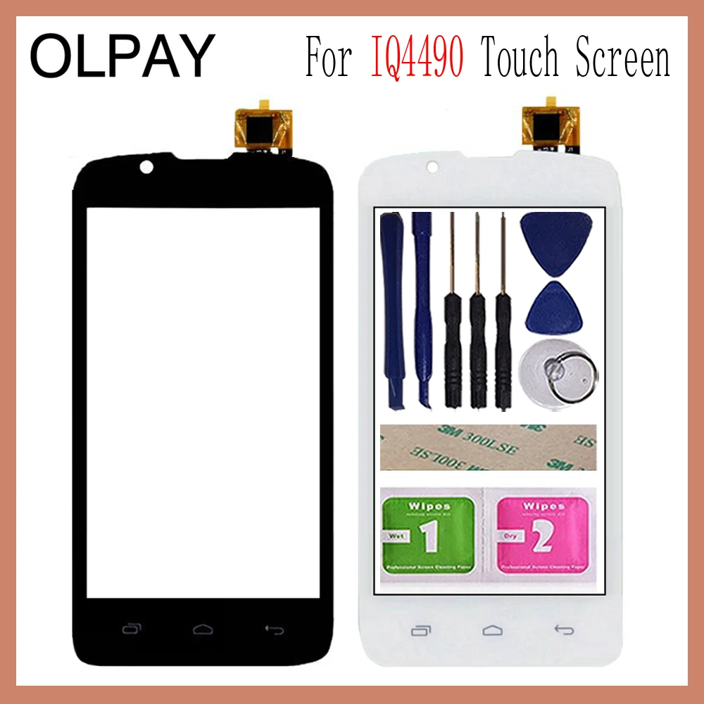 OLPAY 4 0 дюймов для Fly IQ4490 ERA Nano IQ 4490 сенсорный экран дигитайзер панель передняя