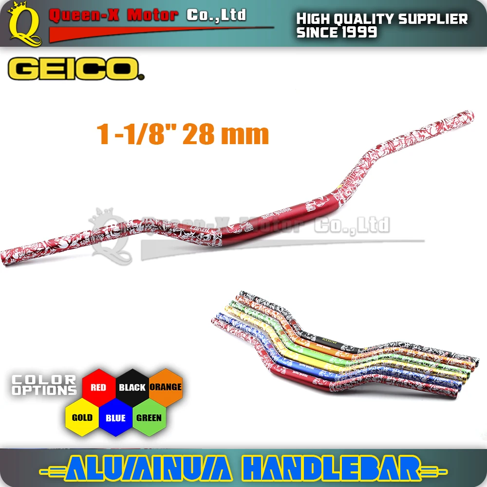 Motorcycle Motocross Dirt Bike 1 1/8" 28mm Handlebars Handle Tubes Fat Bars For CR85 125150 CRF230 250 450 CRF250R/X CRF450R/X
Motorcycle Motocross Dirt Bike 1 1/8" 28mm Handlebars Handle Tubes Fat Bars For CR85 125150 CRF230 250 450 CRF250R/X CRF450R/X