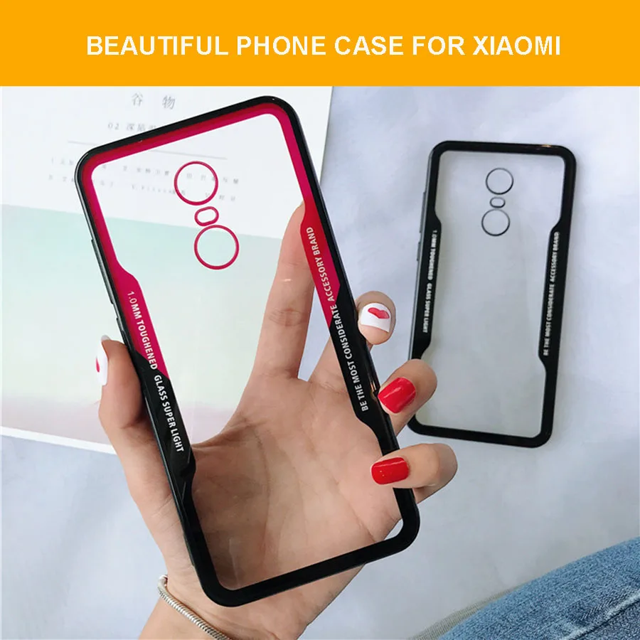 For Xiaomi Mi 8 SE lite Case Redmi Note 5 Pro 6 4 4X Plus Phone Cover Protective Acrylic Xiomi Redmi S2 A1 A2 Cases Global F1
For Xiaomi Mi 8 SE lite Case Redmi Note 5 Pro 6 4 4X Plus Phone Cover Protective Acrylic Xiomi Redmi S2 A1 A2 Cases Global F1