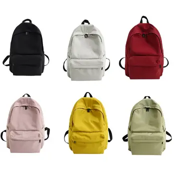 6 Colors Women Canvas Backpack Large Capacity Daypack Travel Student Bookbag Teenage Girls Schoolbag 2019 Fashion
6 Colors Women Canvas Backpack Large Capacity Daypack Travel Student Bookbag Teenage Girls Schoolbag 2019 Fashion