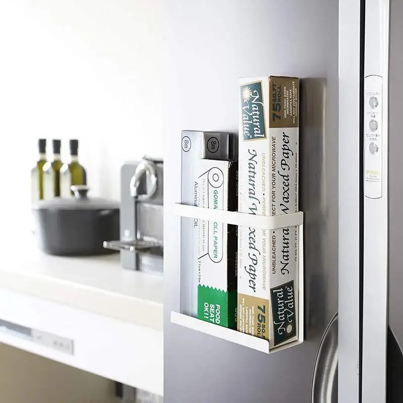Japanese Style Refrigerator Magnet Storage Rack Kitchen Condiment Cabinet Organizer Wrap Shelf Home Organization and Storage
Japanese Style Refrigerator Magnet Storage Rack Kitchen Condiment Cabinet Organizer Wrap Shelf Home Organization and Storage