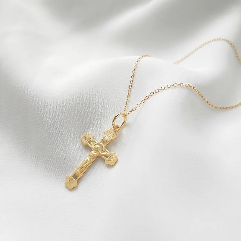 WTLTC 925 Sterling Sliver Jesus Cross Pendant Chokers Necklaces Religious Jesus Christ Layering Choker Minimalist Charm Necklace
WTLTC 925 Sterling Sliver Jesus Cross Pendant Chokers Necklaces Religious Jesus Christ Layering Choker Minimalist Charm Necklace